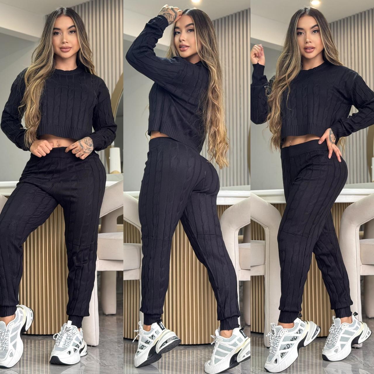 SET SUDADERA Y BUSO EN HILO