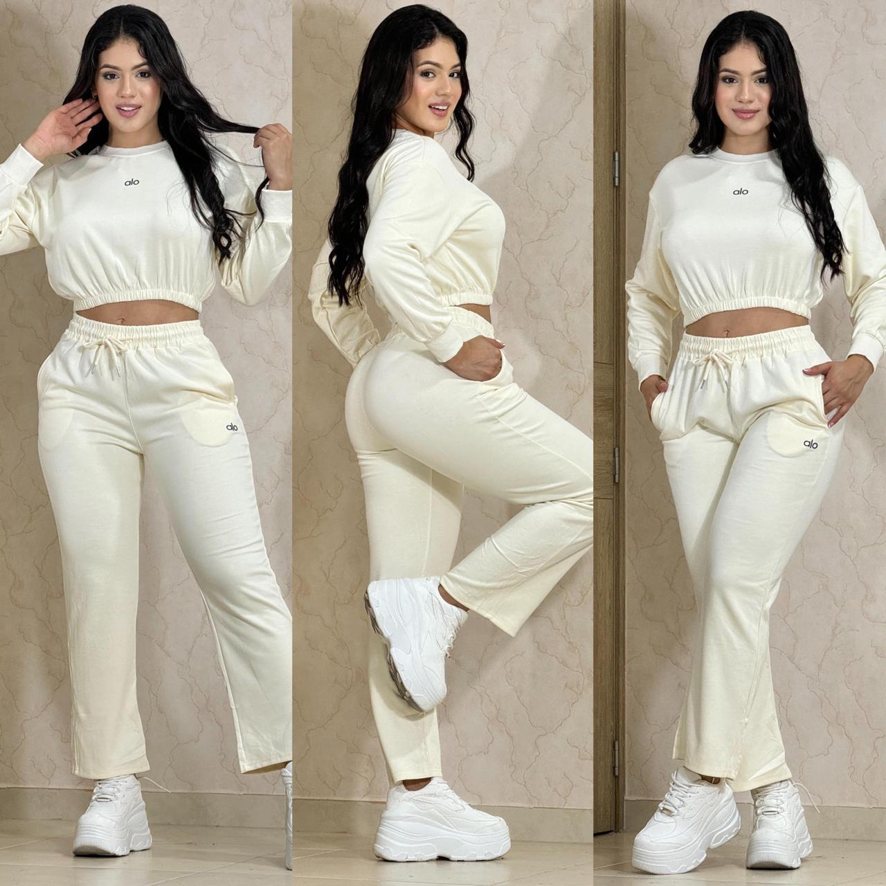 SET SUDADERA Y CAMIBUSO RESORTE ALO