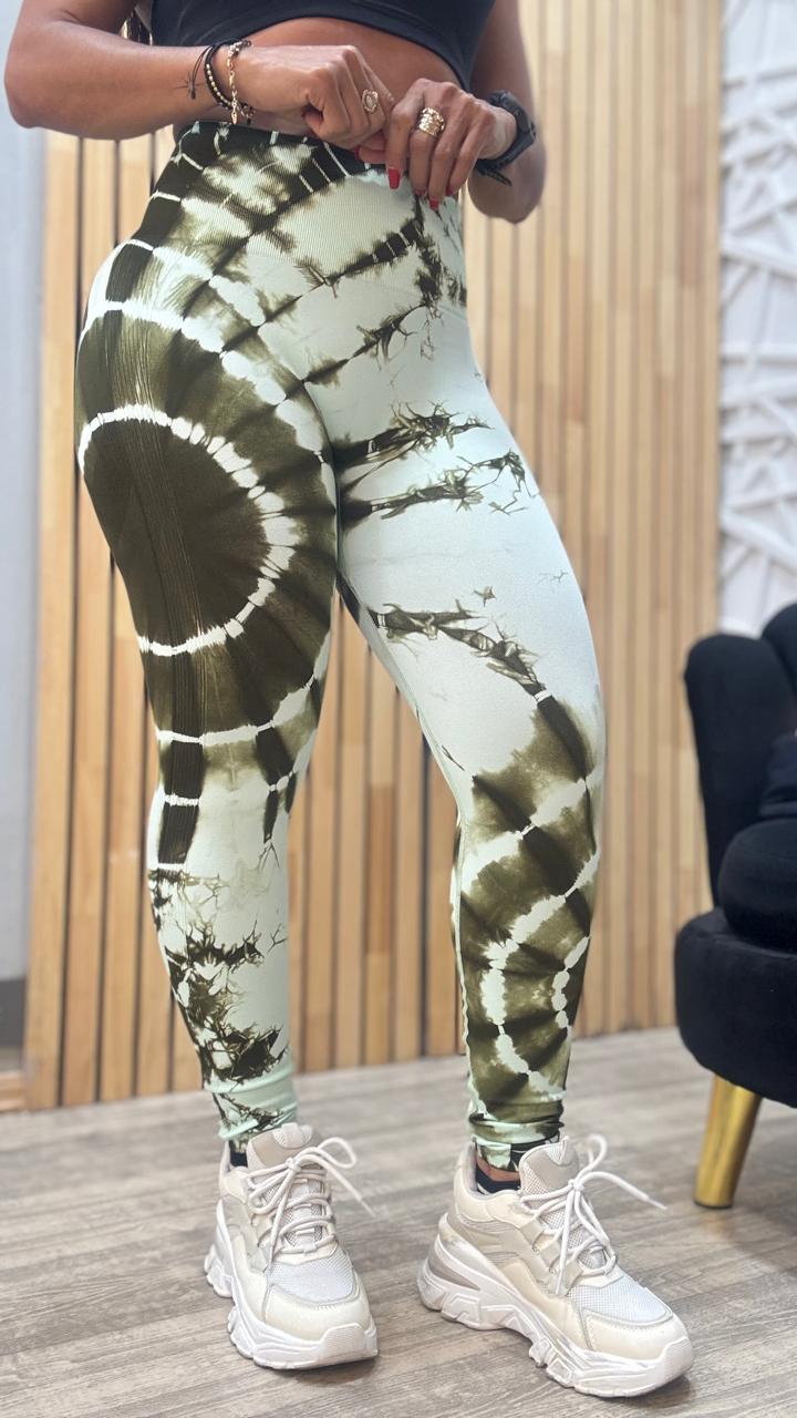 LEGGINS CON REALCE TIE DAY CIRCULOS