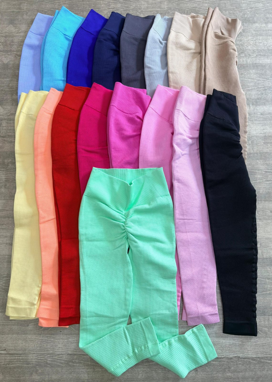 LEGGINS TELA GALLETA DOBLE PUSH Ref. 602