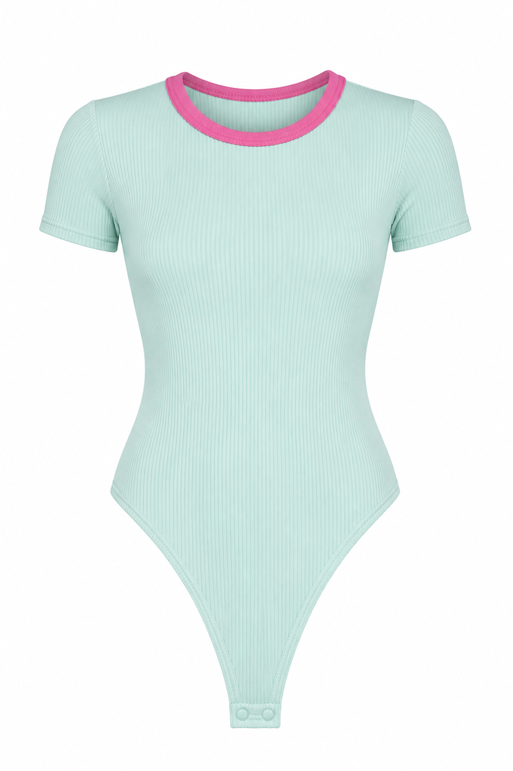BODY MANGA CORTA Y SESGO PREMIUM Ref. 808