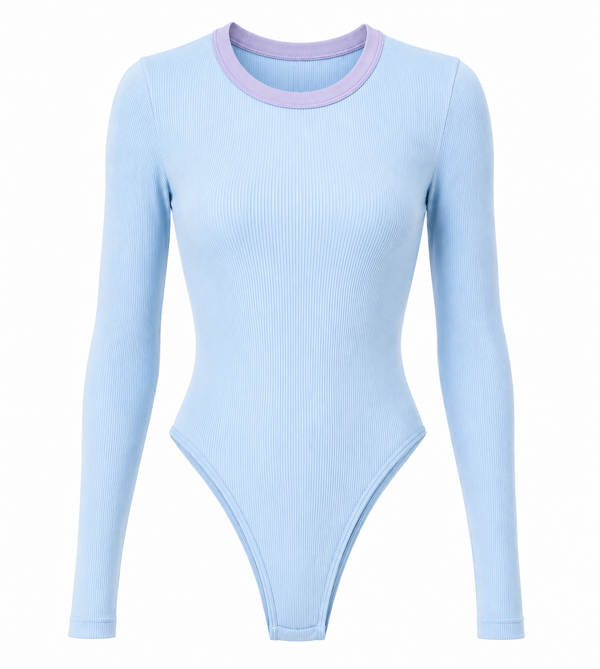 BODY MANGA LARGA CON ESCOTE ESPALDA Y SESGO PREMIUM Ref. 807