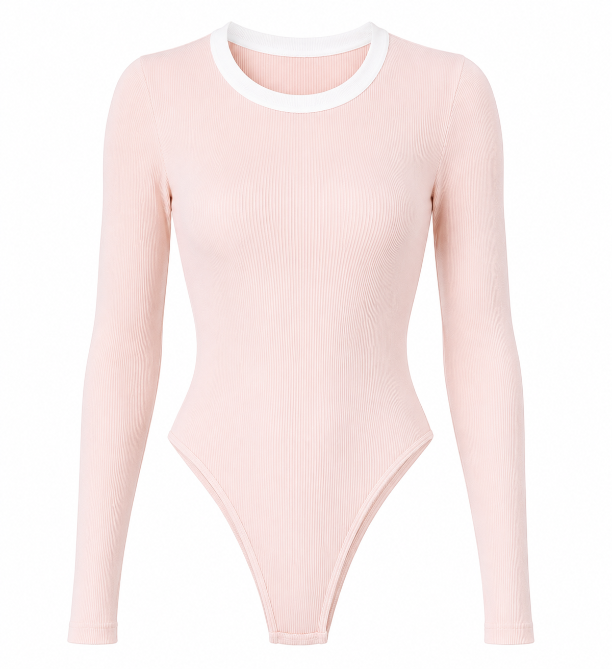 BODY MANGA LARGA CON ESCOTE ESPALDA Y SESGO PREMIUM Ref. 807