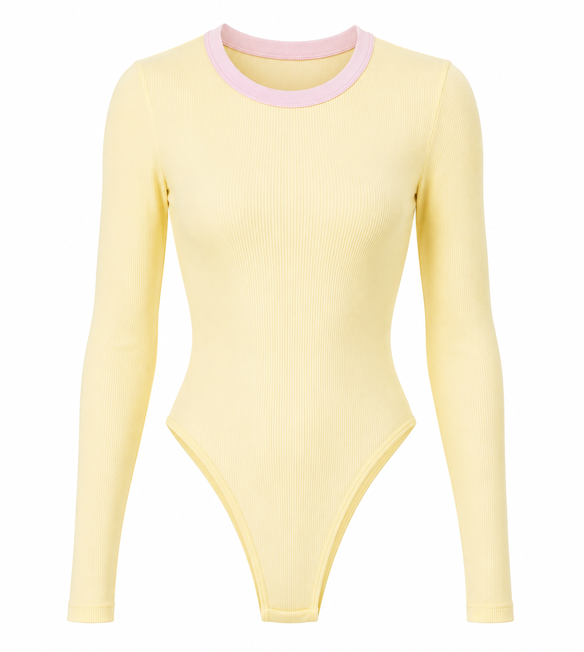 BODY MANGA LARGA CON ESCOTE ESPALDA Y SESGO PREMIUM Ref. 807
