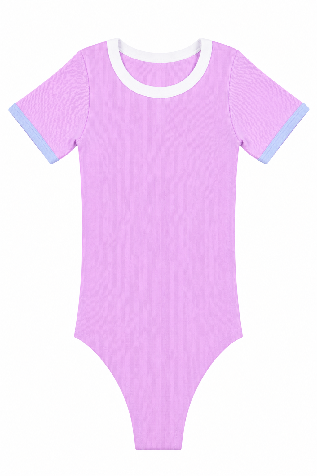 BODY MANGA CORTA CLÁSICO CON SESGO PREMIUM Ref. 803