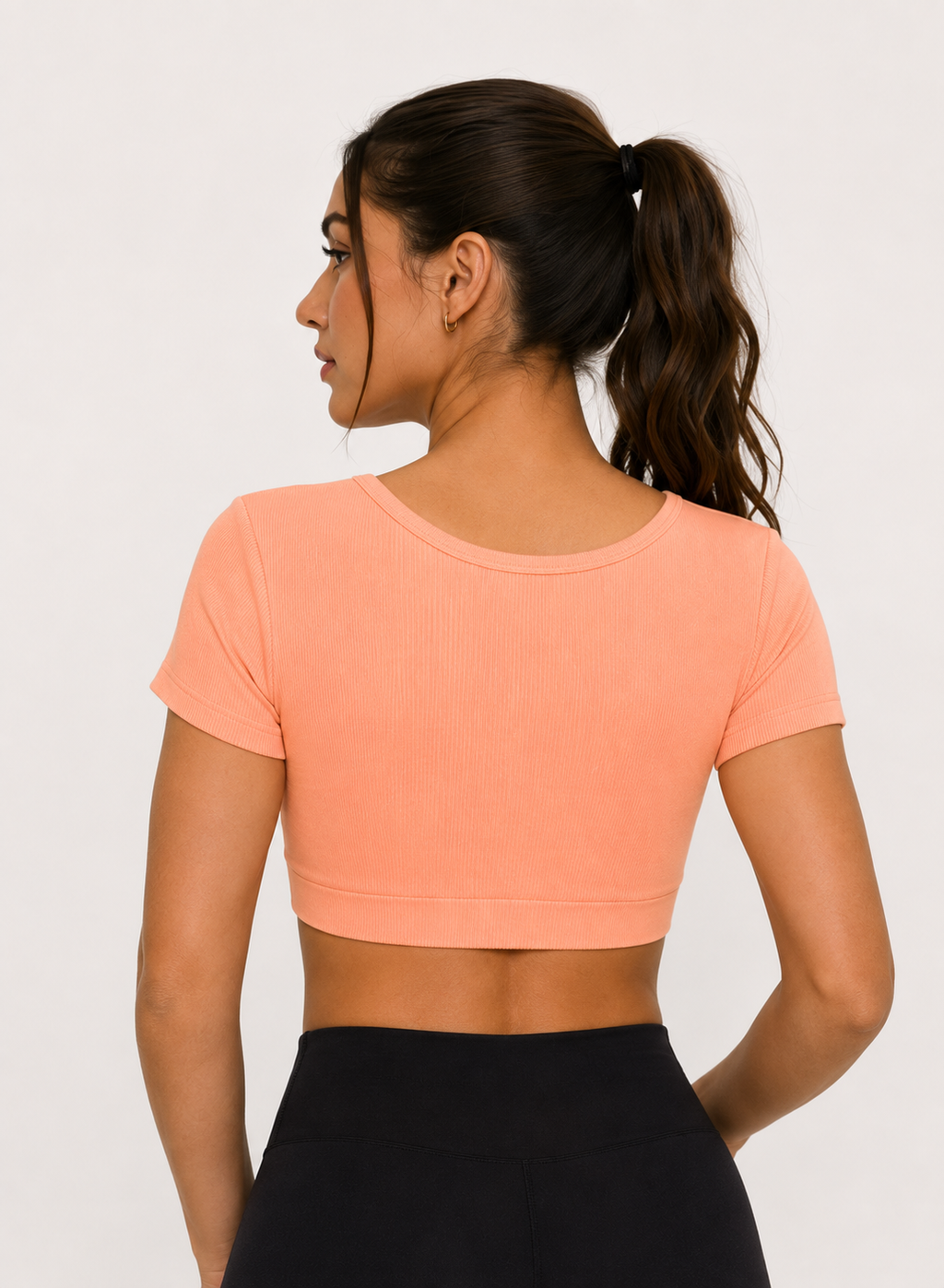 CAMISETA BÁSICA EN TELA RIB PREMIUM Ref. 304