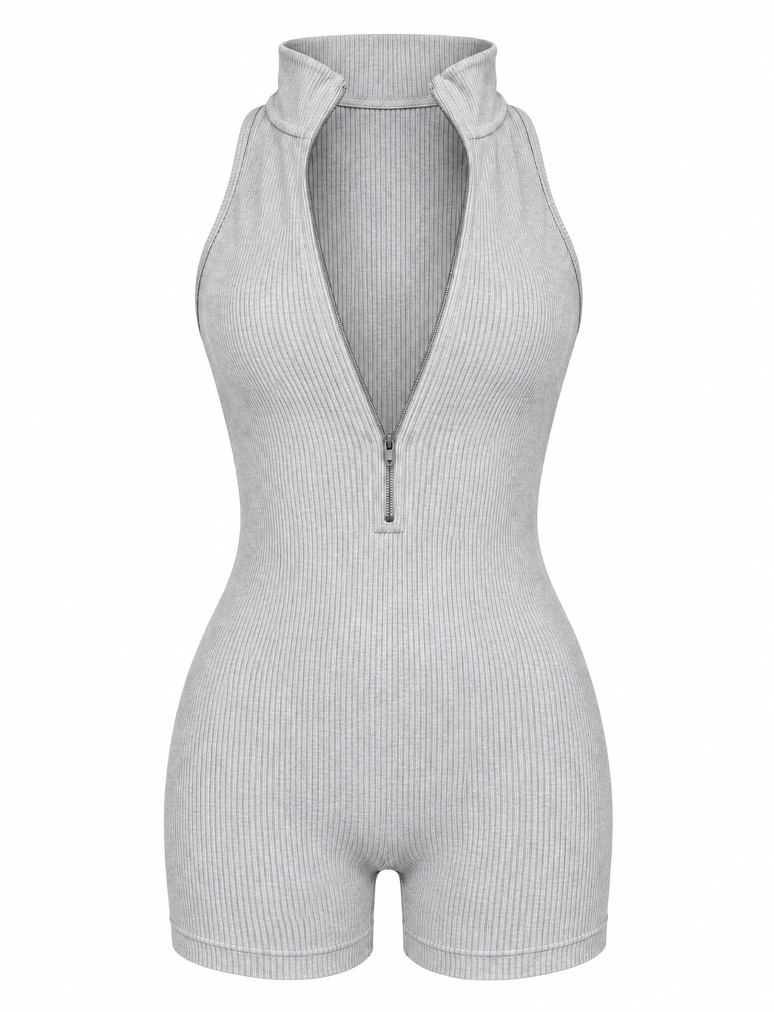 ENTERIZO DOBLE REALCE CON CREMALLERA TELA PREMIUM Ref.6067