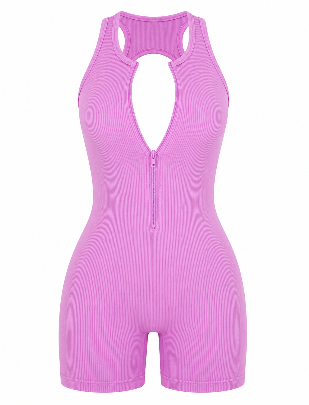 ENTERIZO DOBLE REALCE CON CREMALLERA REF 6082