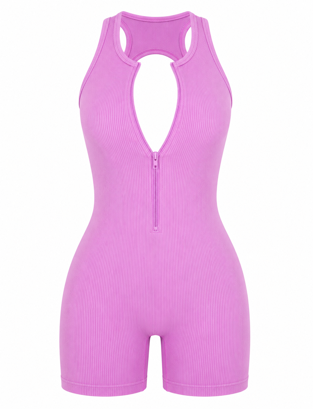 ENTERIZO DOBLE REALCE CON CREMALLERA REF 6082