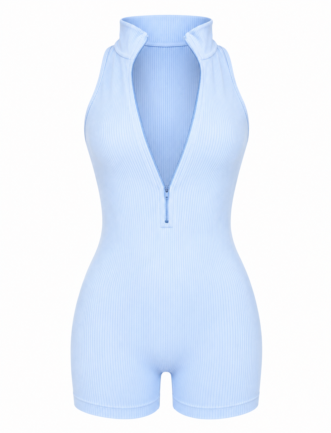 ENTERIZO DOBLE REALCE CON CREMALLERA TELA PREMIUM Ref.6067