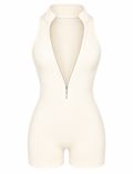 ENTERIZO DOBLE REALCE CON CREMALLERA TELA PREMIUM Ref.6067
