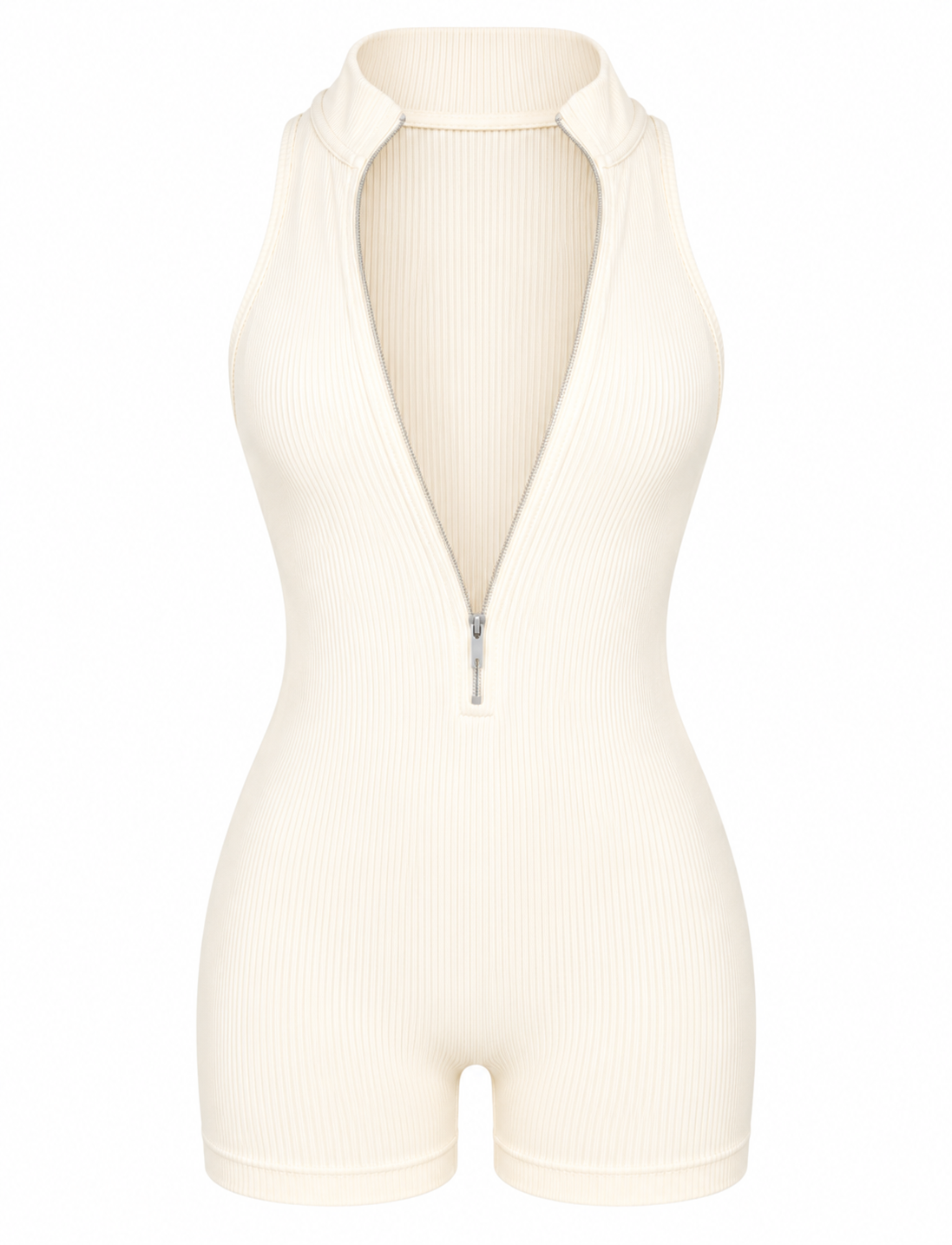 ENTERIZO DOBLE REALCE CON CREMALLERA TELA PREMIUM Ref.6067
