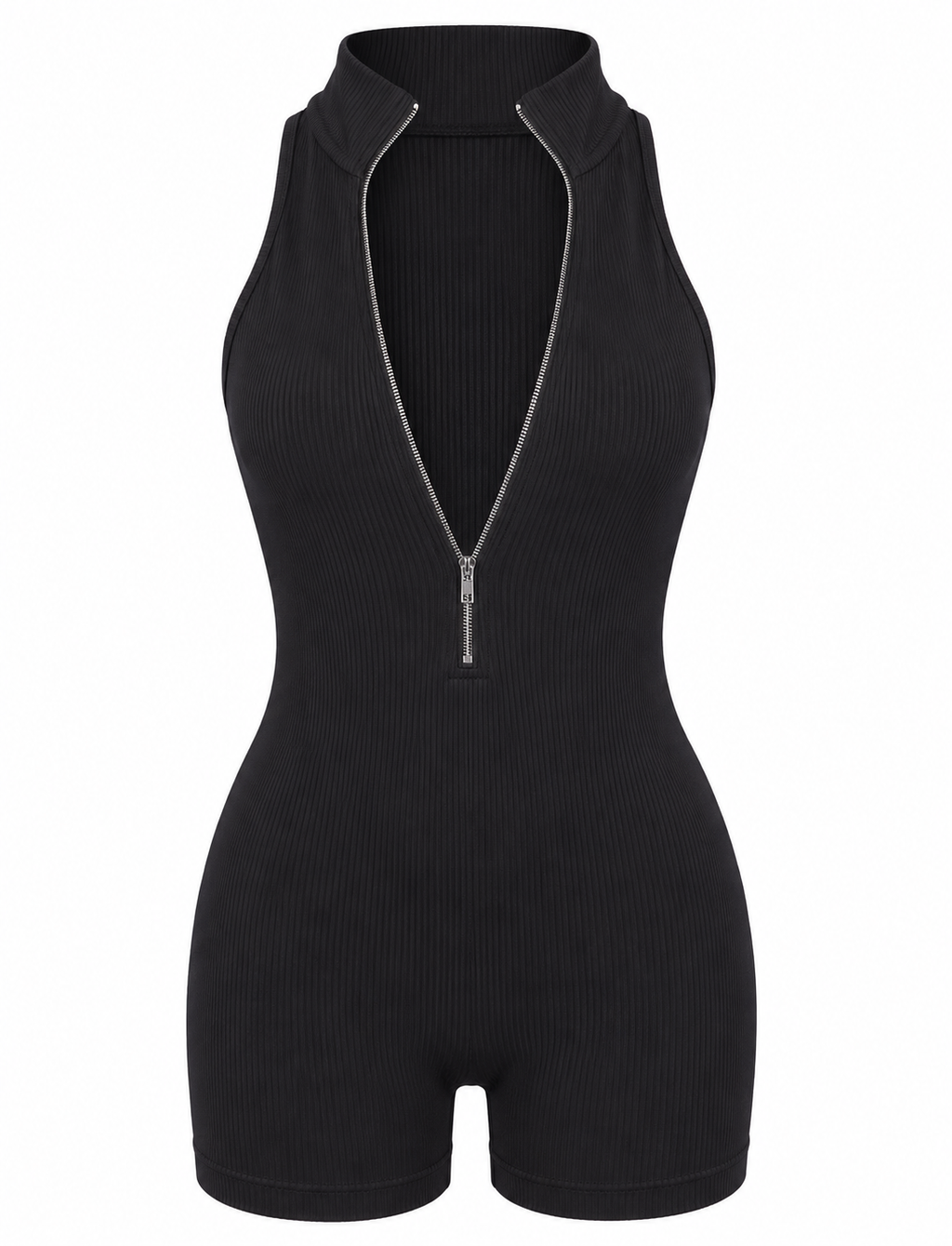 ENTERIZO DOBLE REALCE CON CREMALLERA TELA PREMIUM Ref.6067