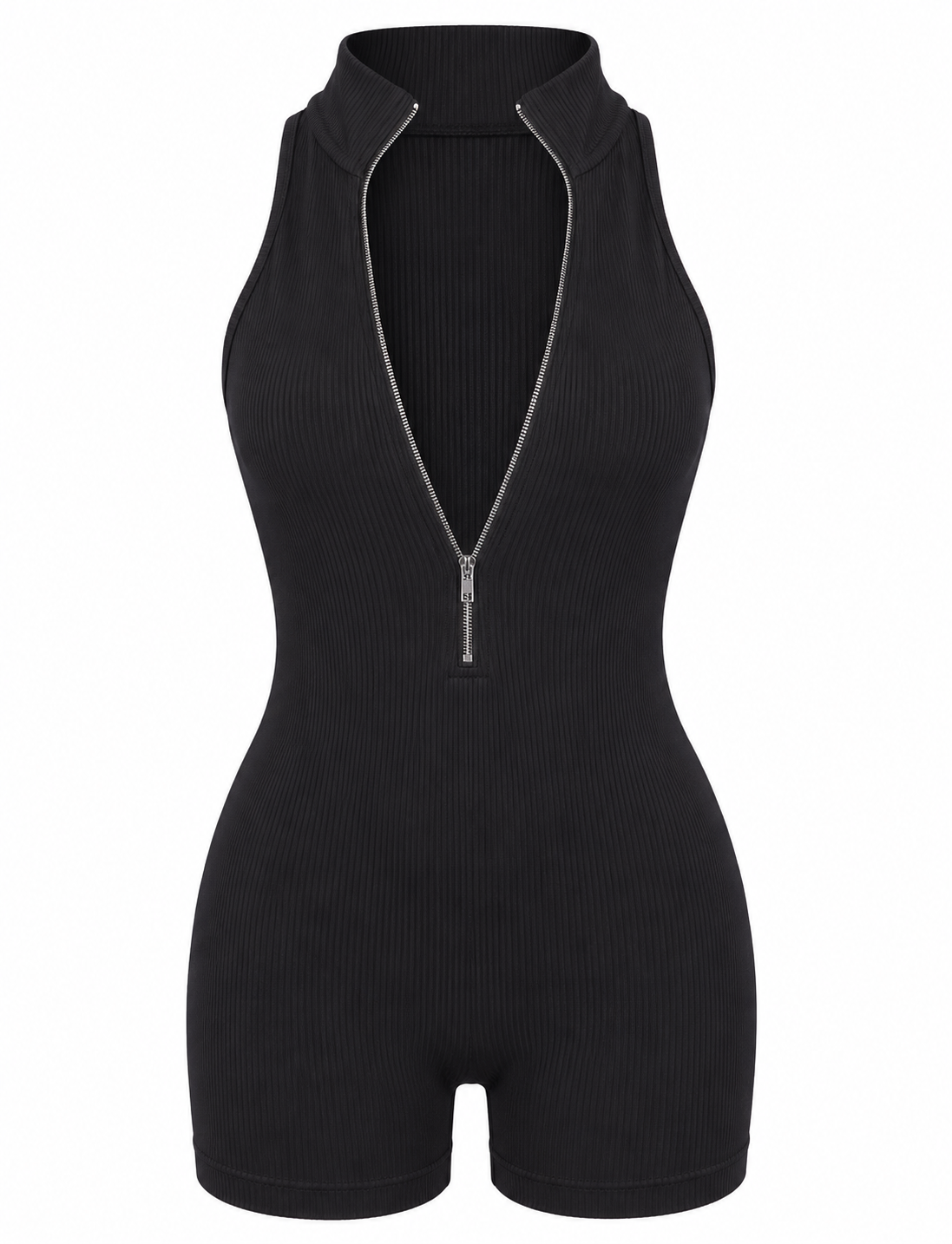 ENTERIZO DOBLE REALCE CON CREMALLERA TELA PREMIUM Ref.6067