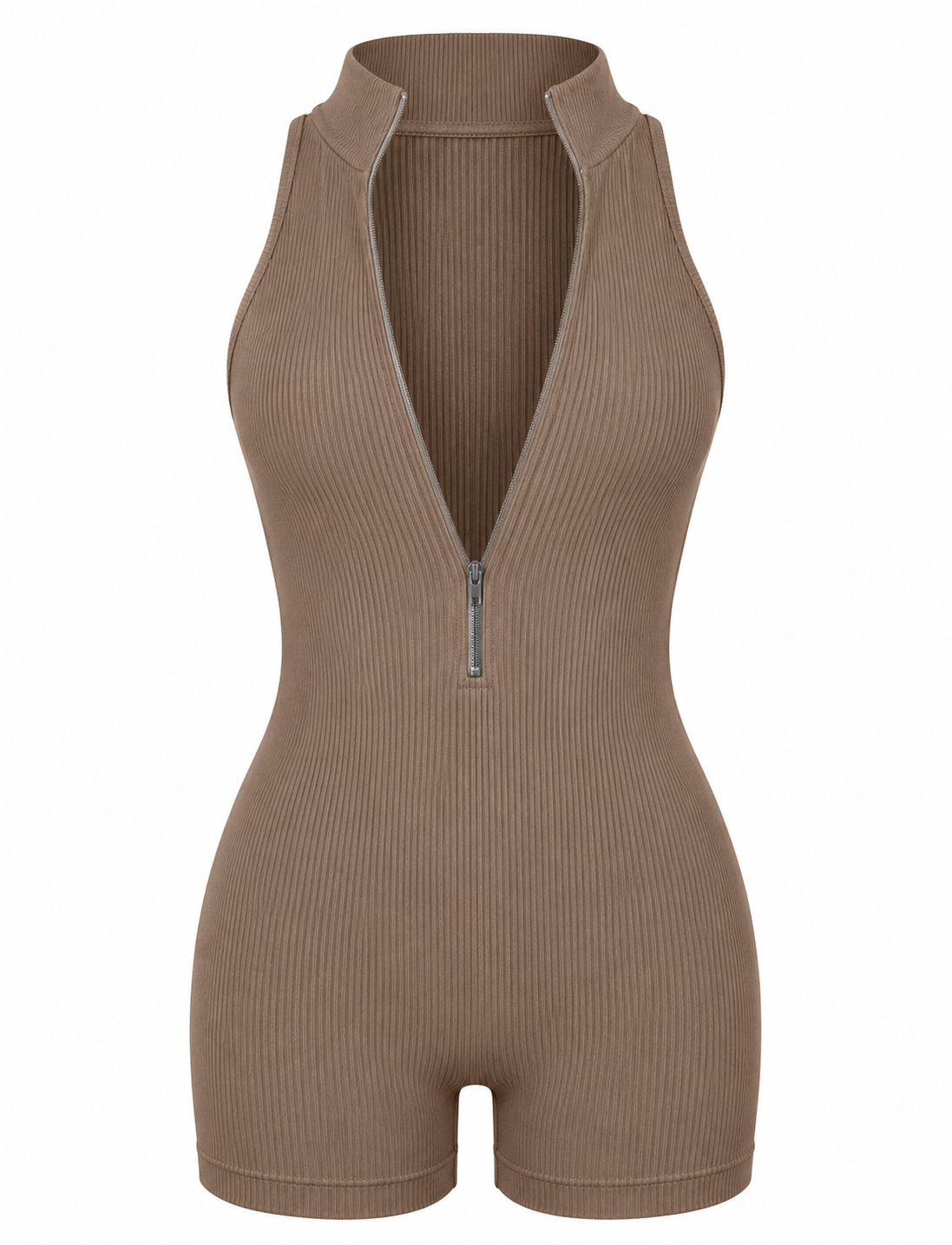 ENTERIZO DOBLE REALCE CON CREMALLERA TELA PREMIUM Ref.6067