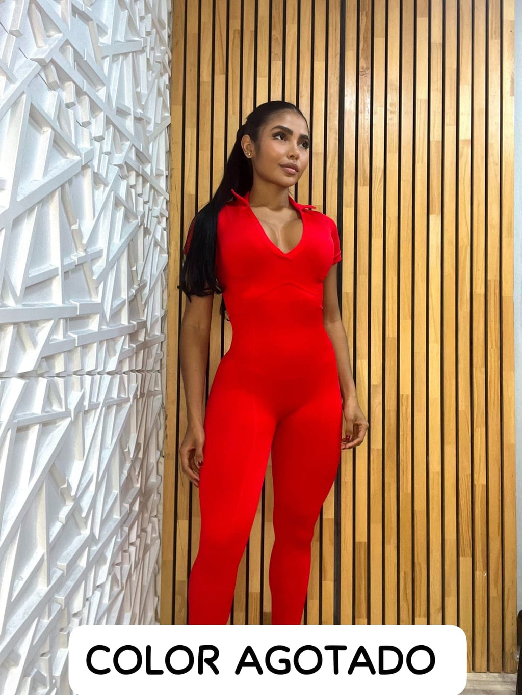 ENTERIZO LARGO MANGA CORTA DE CAMISETA CON SESGO UNICOLOR DOBLE PUSH REF 644