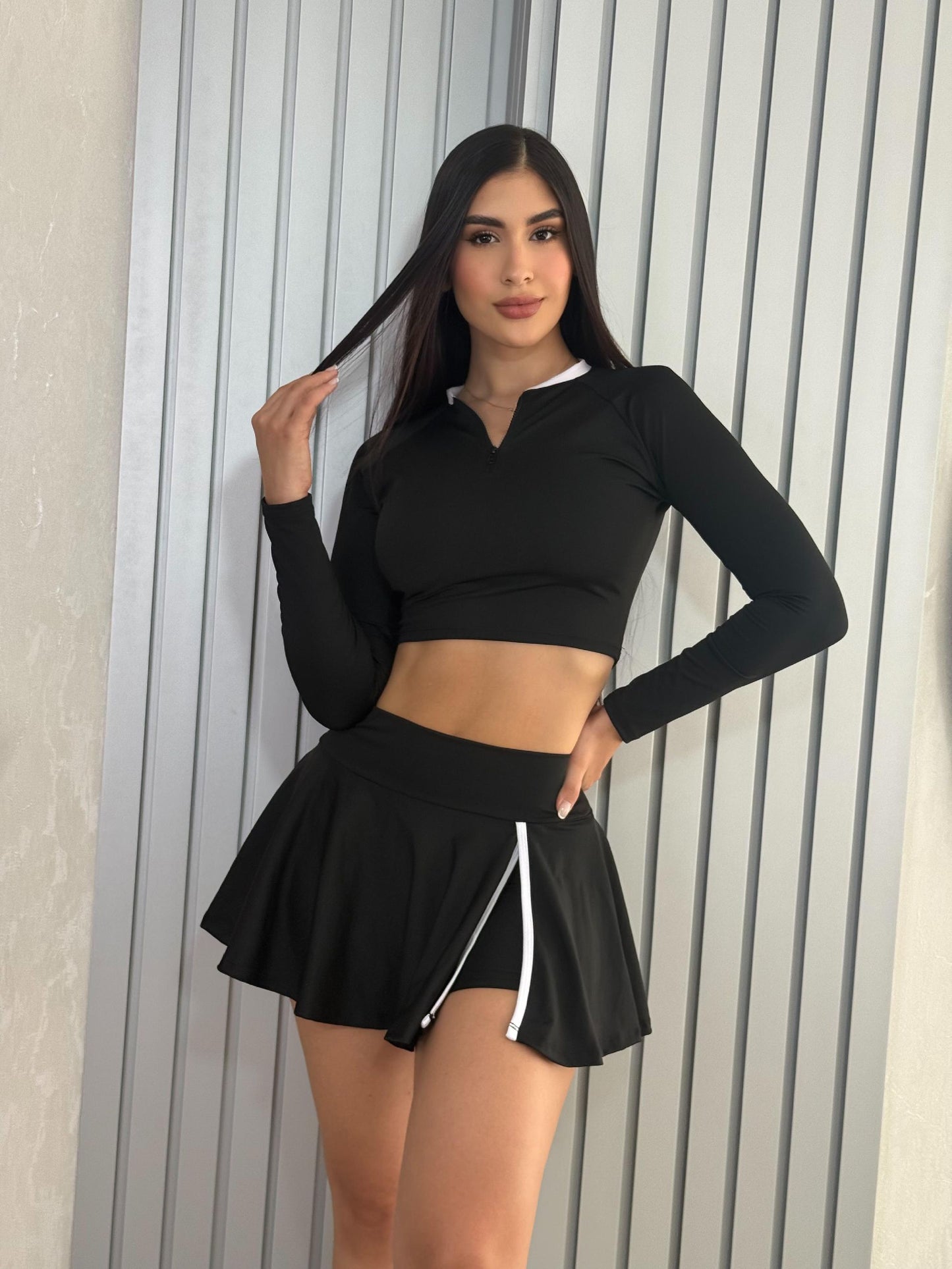 SET DE FALDA Y BUSO NAC REF  6505