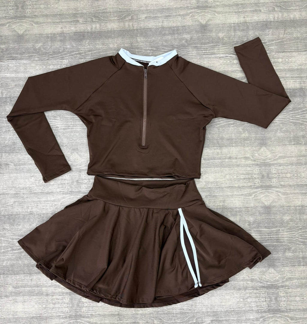 SET DE FALDA Y BUSO NAC REF  6505