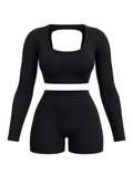SET DE SHORT CON DOBLE REALCE Y BUZO ESCOTE NACIONAL  Ref. Buzo 3062 Ref. Short 200