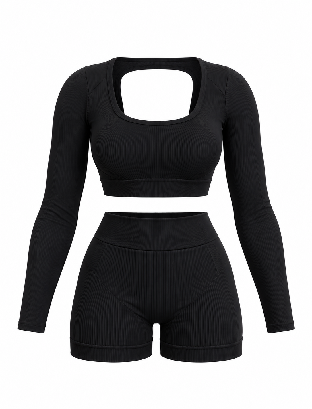 SET DE SHORT CON DOBLE REALCE Y BUZO ESCOTE NACIONAL  Ref. Buzo 3062 Ref. Short 200