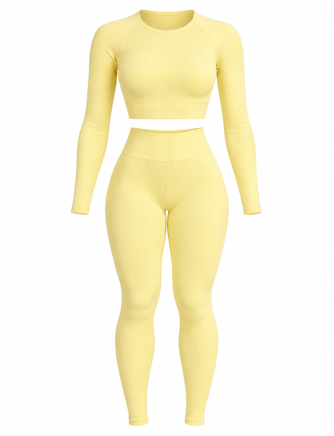 SET DE LEGGINS CON DOBLE REALCE Y BUZO CORTO NACIONAL  Ref. Buzo 306 Ref. Leggins 600