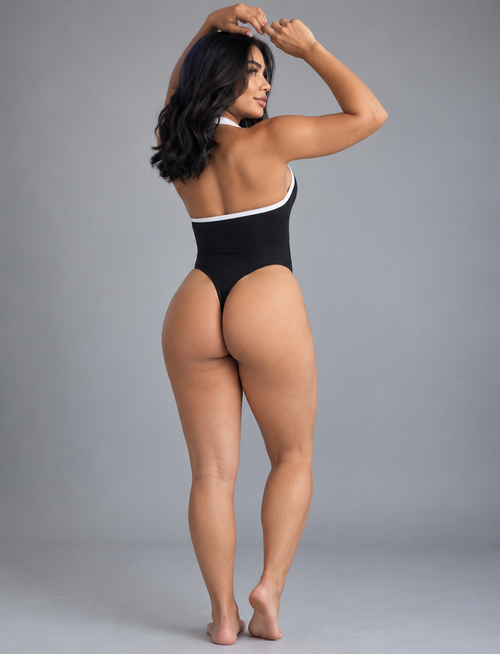 BODY HALTER CON SESGO PREMIUM Ref. 809
