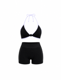 SET SHORT DOBLE REALCE Y TOP NACIONAL TELA GALLETA  Ref. Short 211 – Top 3102