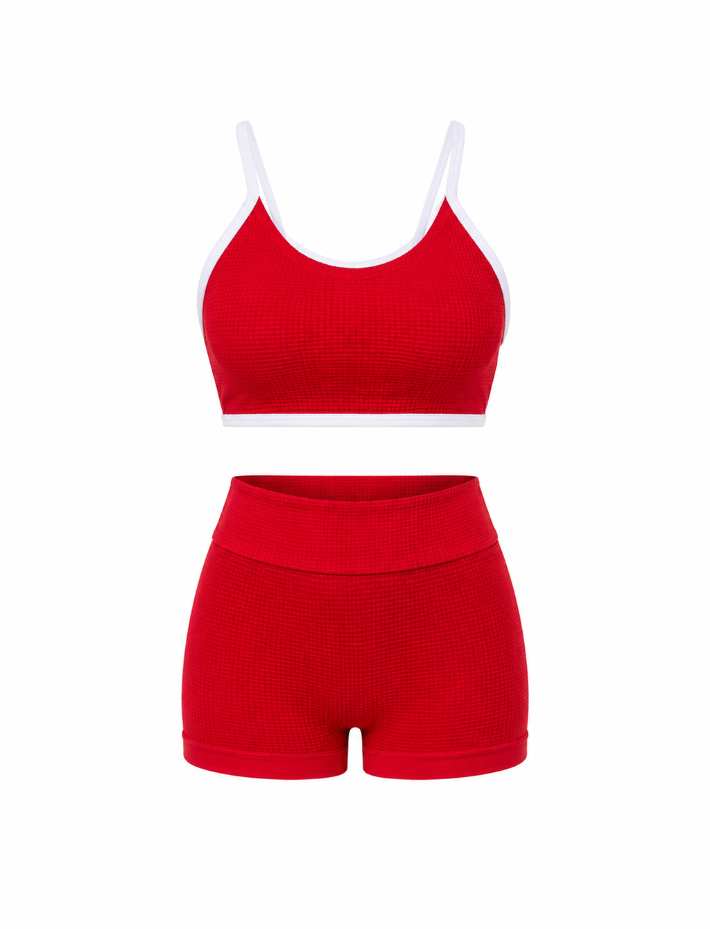 SET SHORT DOBLE REALCE Y TOP NACIONAL TELA GALLETA  Ref. Short 210 – Top 3103