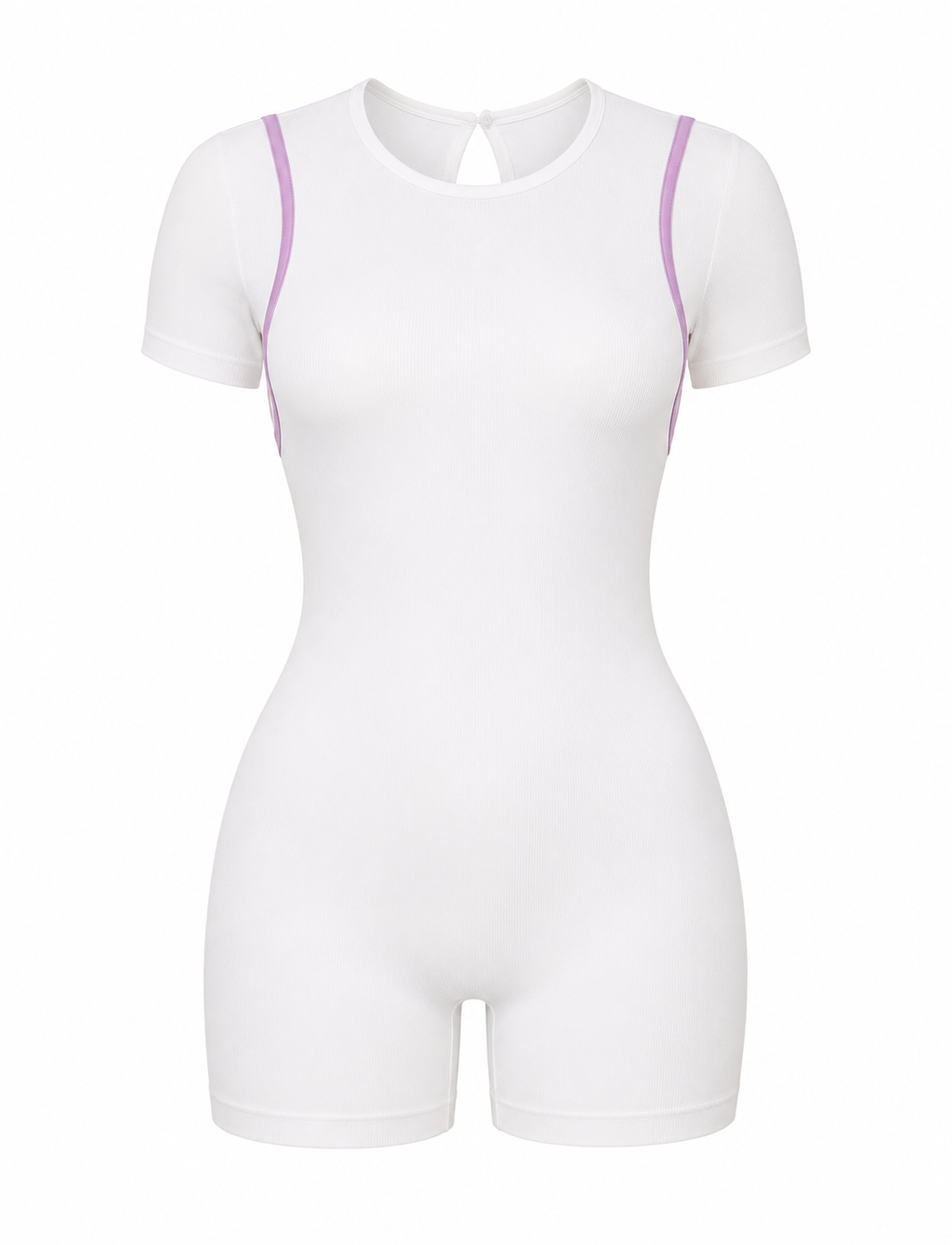 ENTERIZO DOBLE REALCE CON SESGO PREMIUM  Ref. 6079