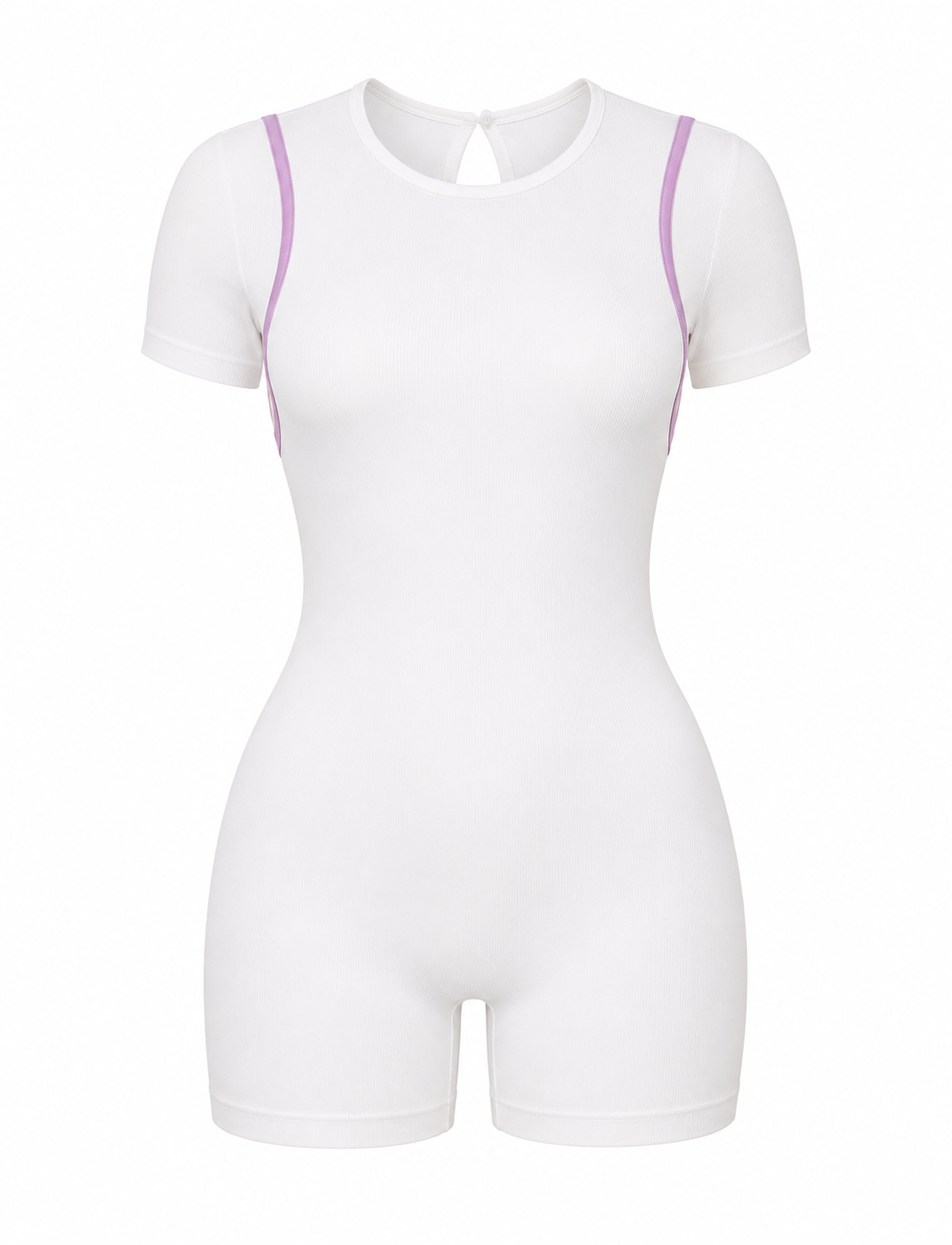 ENTERIZO DOBLE REALCE CON SESGO PREMIUM  Ref. 6079