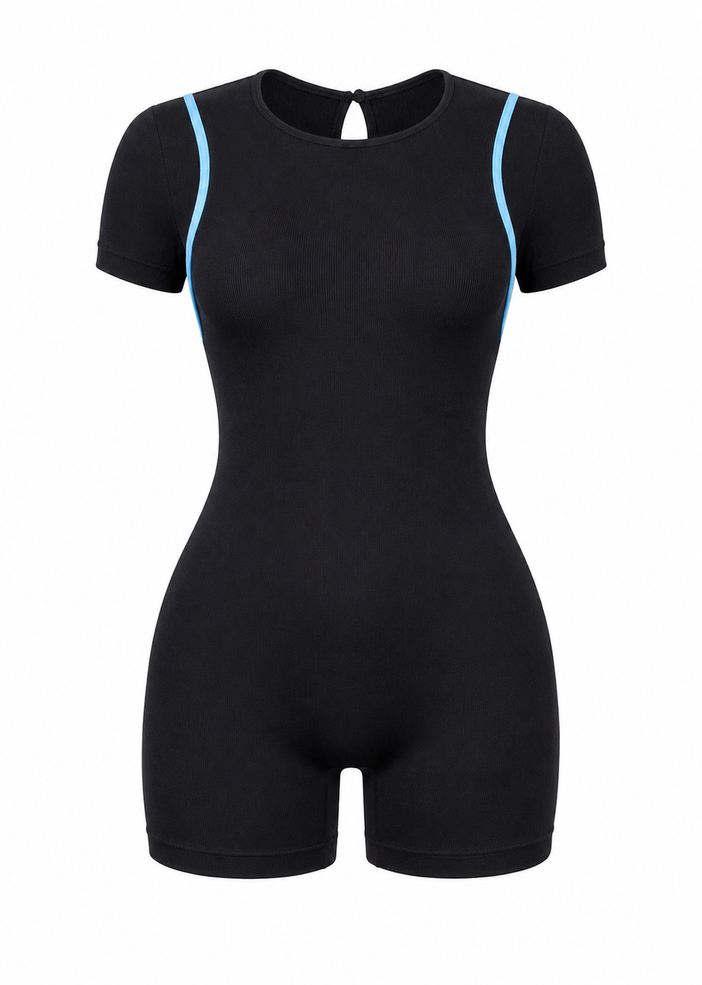 ENTERIZO DOBLE REALCE CON SESGO PREMIUM  Ref. 6079