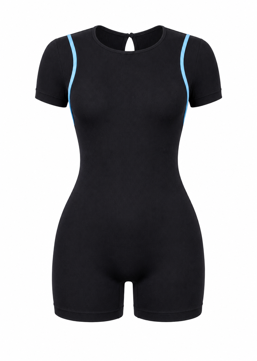 ENTERIZO DOBLE REALCE CON SESGO PREMIUM  Ref. 6079