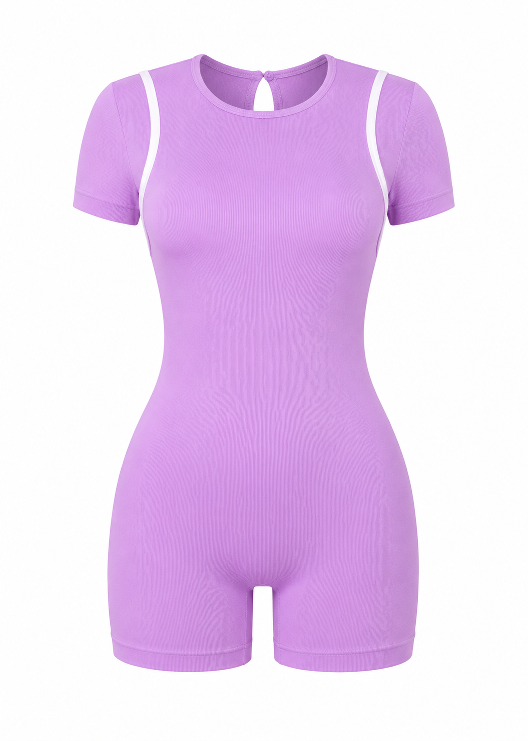 ENTERIZO DOBLE REALCE CON SESGO PREMIUM  Ref. 6079