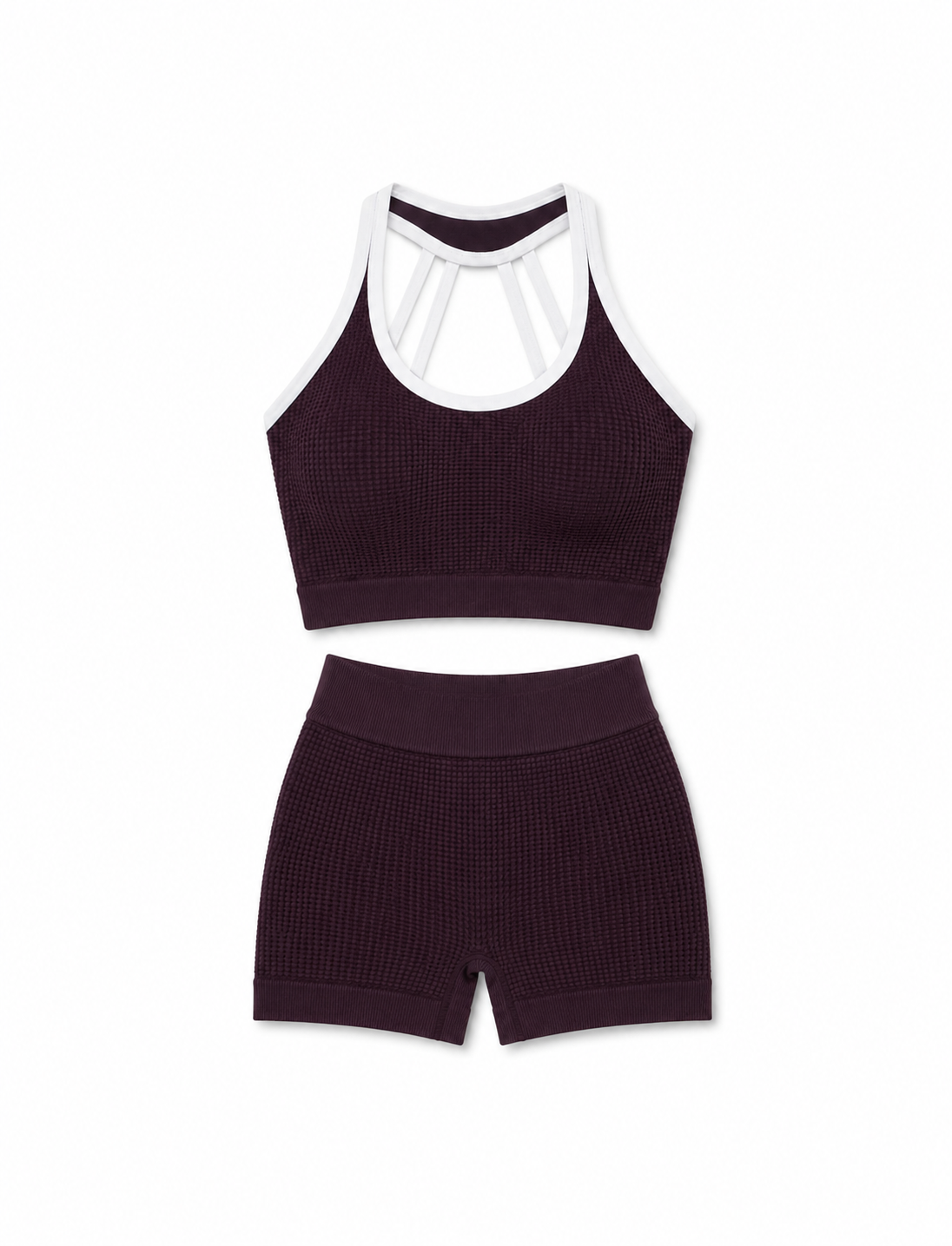 SET SHORT DOBLE REALCE Y TOP NACIONAL TELA GALLETA  Ref. Short 210 – Top 3104