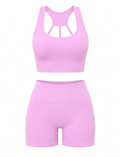 SET DE SHORT DOBLE REALCE Y TOP NACIONAL TELA GALLETA  Ref. Short 210 – Top 3052
