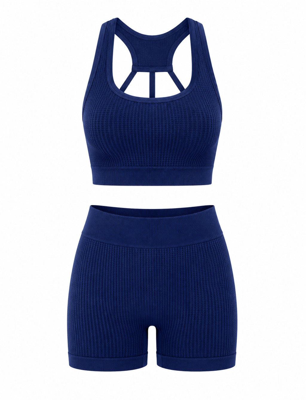 SET DE SHORT DOBLE REALCE Y TOP NACIONAL TELA GALLETA  Ref. Short 210 – Top 3052