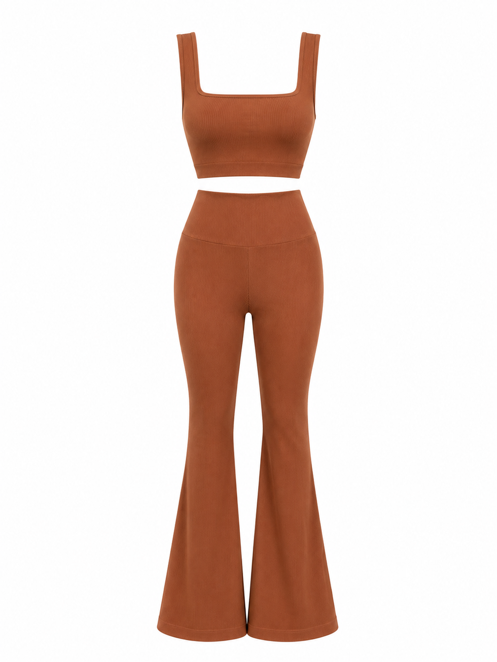 SET LEGGINS BOTA CAMPANA Y TOP CON ALMOHADILLAS  Ref. T147