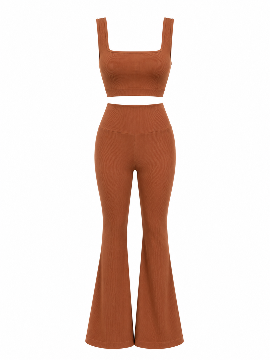 SET LEGGINS BOTA CAMPANA Y TOP CON ALMOHADILLAS  Ref. T147
