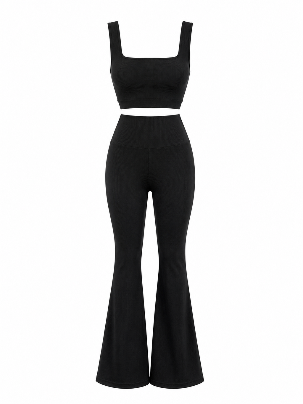 SET LEGGINS BOTA CAMPANA Y TOP CON ALMOHADILLAS  Ref. T147
