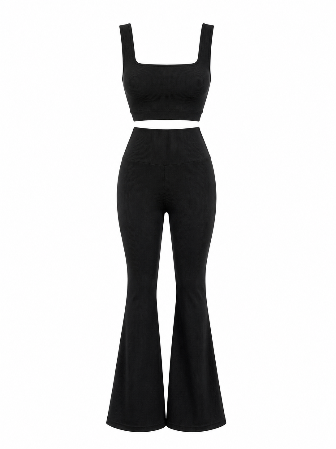 SET LEGGINS BOTA CAMPANA Y TOP CON ALMOHADILLAS  Ref. T147