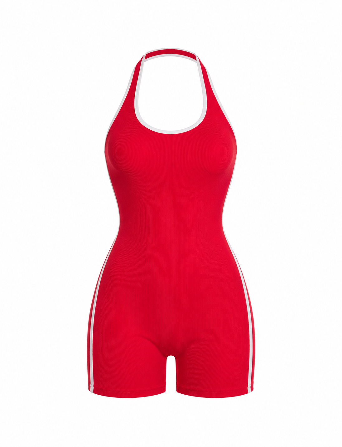 ENTERIZO HALTER DOBLE PUSH CON SESGO PREMIUM  Ref. 6044