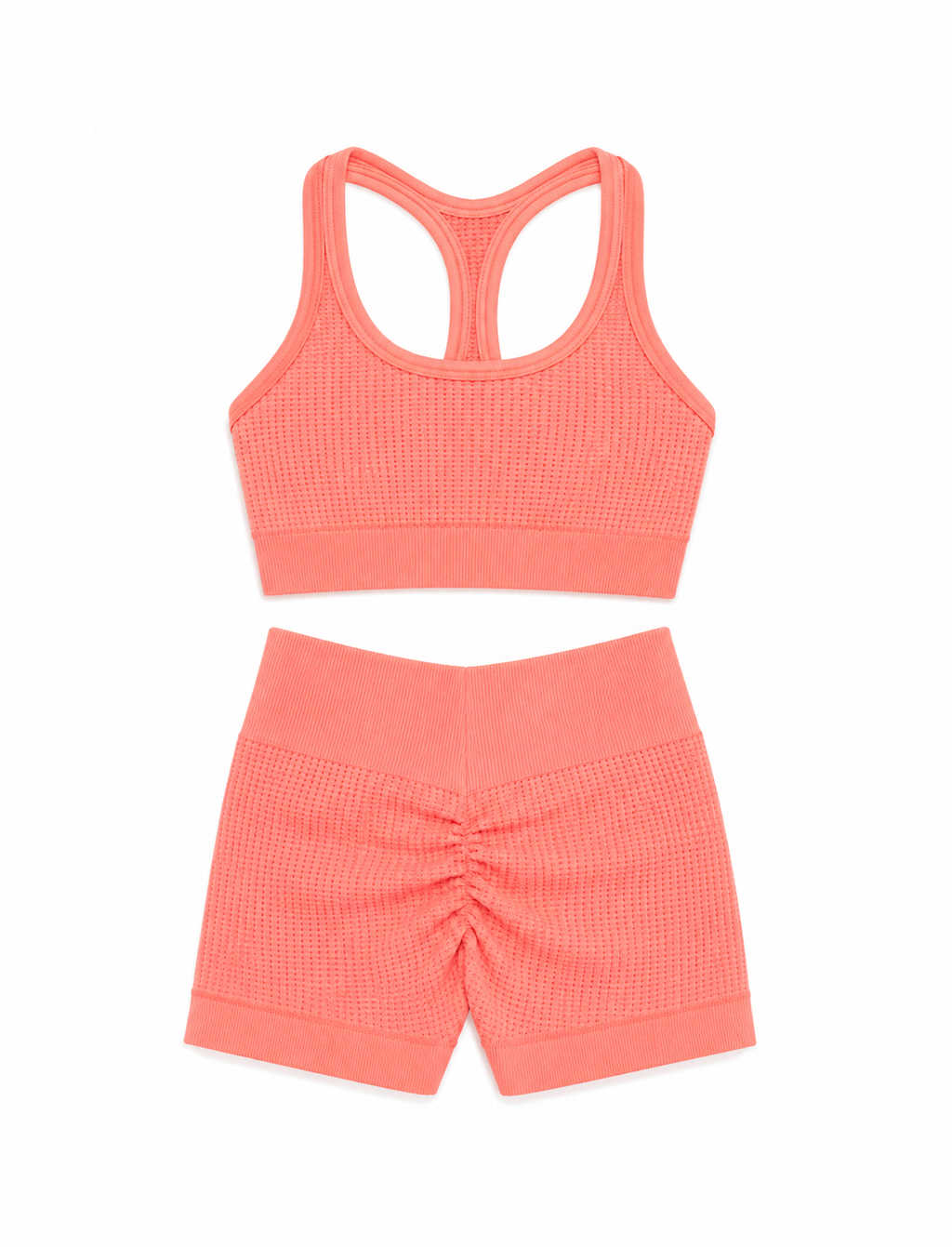 SET SHORT DOBLE REALCE Y TOP TELA GALLETA  Ref. Top 3052 – Short 207