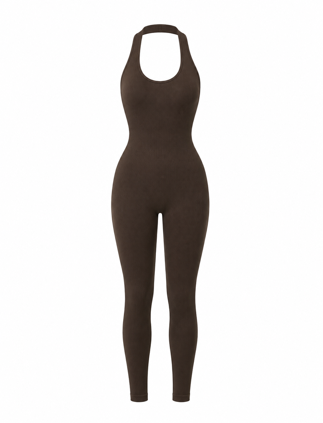 ENTERIZO DOBLE REALCE HALTER BÁSICO  Ref. 6343