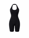 ENTERIZO DOBLE REALCE HALTER BÁSICO  Ref. 6353