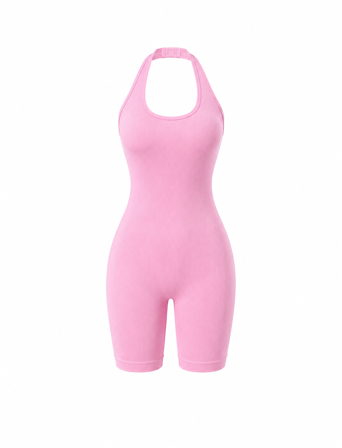 ENTERIZO DOBLE REALCE HALTER BÁSICO  Ref. 6353