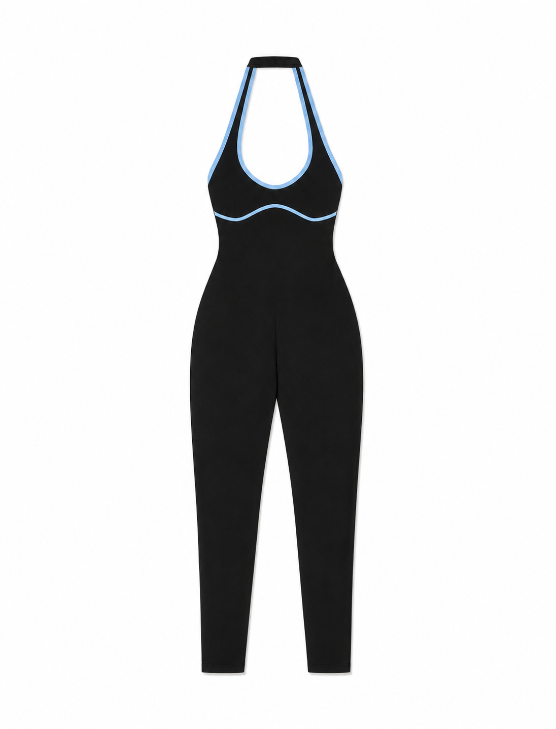 ENTERIZO HALTER DOBLE PUSH CON SESGO PREMIUM  Ref. 6033