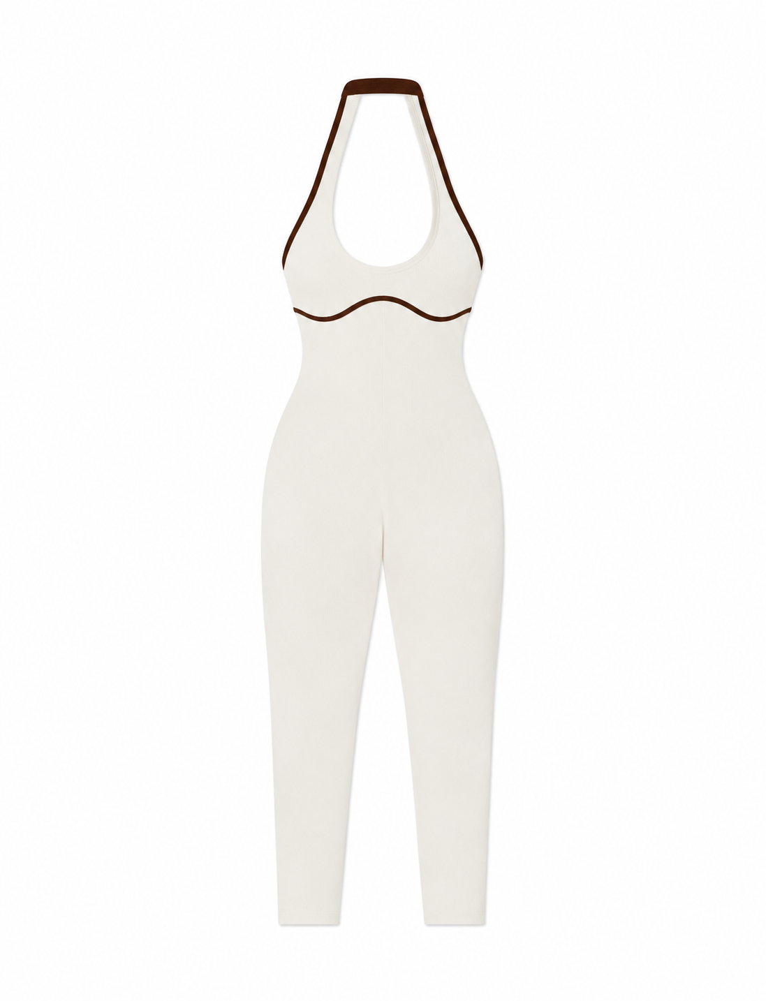 ENTERIZO HALTER DOBLE PUSH CON SESGO PREMIUM  Ref. 6033