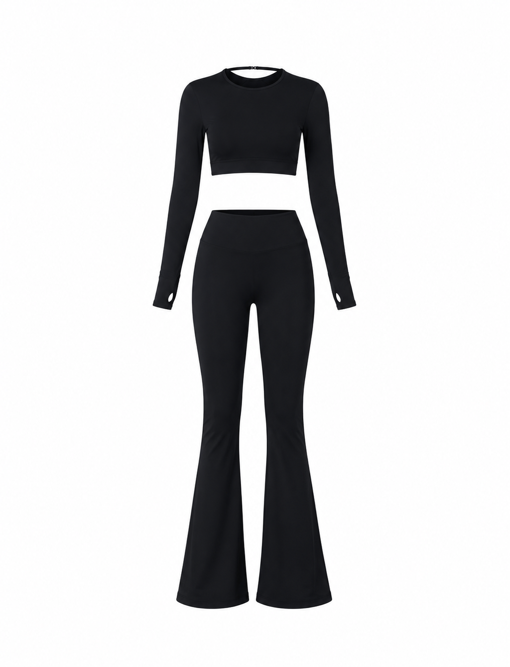 SET LEGGINS SIN REALCE BOTA CAMPANA Y BUZO  Ref. Buzo 2047 – Leggins 10461