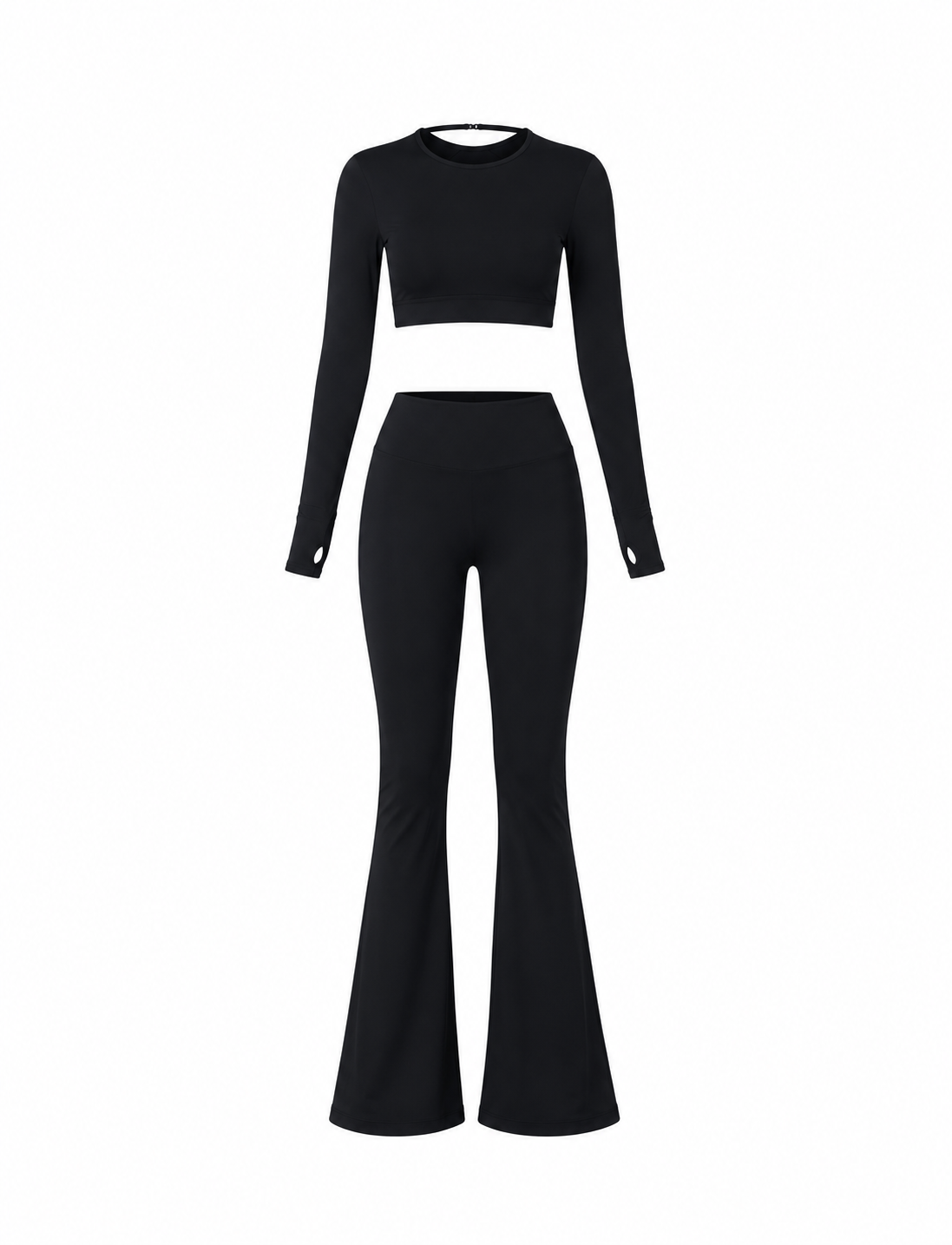 SET LEGGINS SIN REALCE BOTA CAMPANA Y BUZO  Ref. Buzo 2047 – Leggins 10461