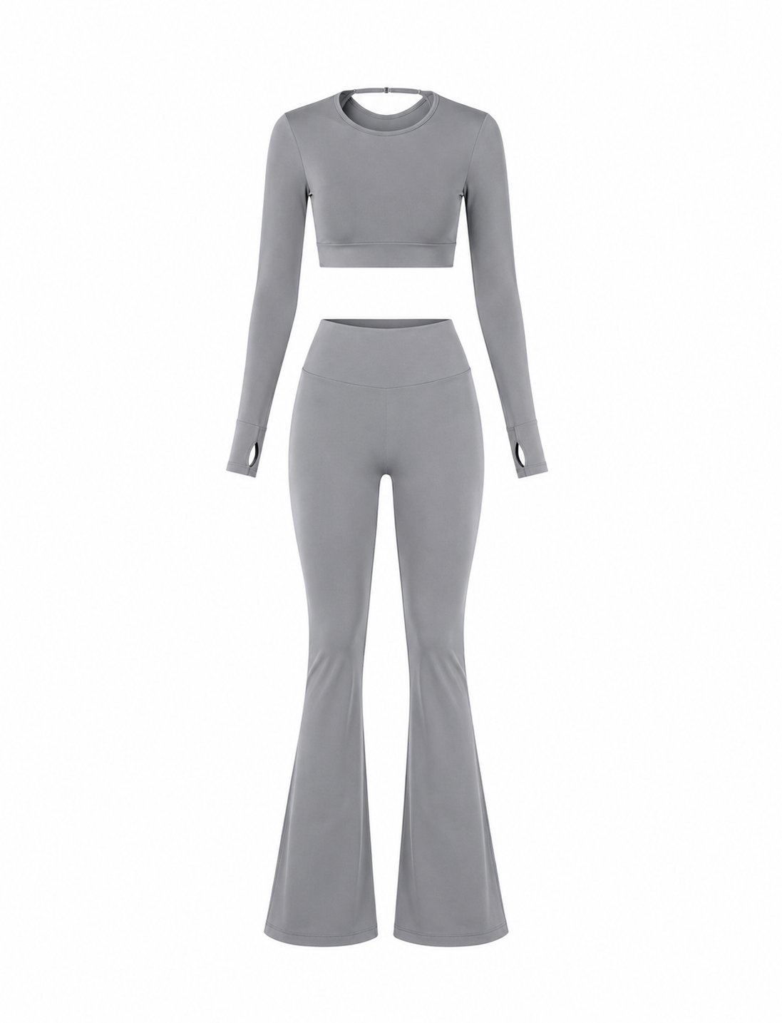 SET LEGGINS SIN REALCE BOTA CAMPANA Y BUZO  Ref. Buzo 2047 – Leggins 10461